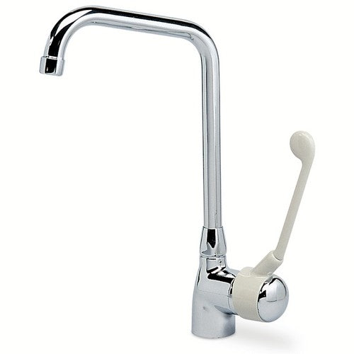 MONOCOMANDO PESANTE 340 MM C/LEVA ANTIURTO Misura: Cromo