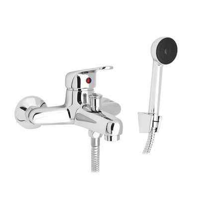 MONOCOMANDO VASCA CON DUPLEX SERIE INES (HydrAll) Misura: Cromo