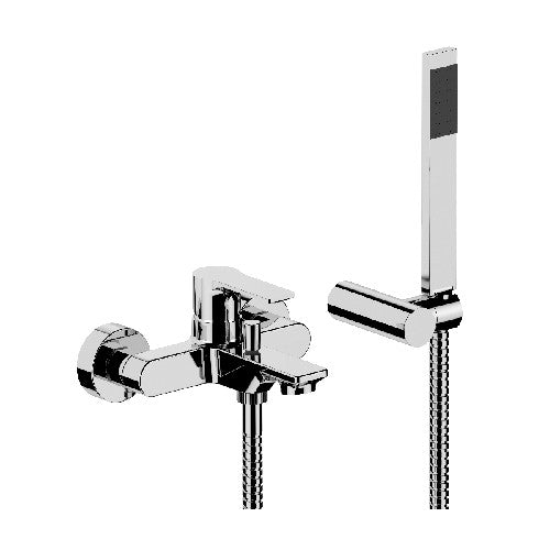 MONOCOMANDO VASCA ESTERNA CON ACCESSORI LINEA ICON Misura: Oro Spazzolato
