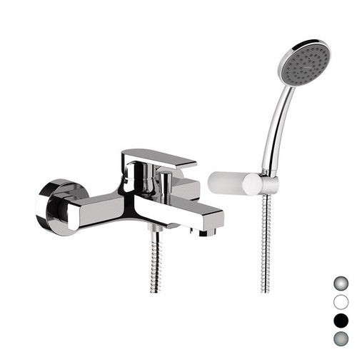MONOCOMANDO VASCA ESTERNO CON ACCESSORI LINEA ARTIC Misura: Visual Inox