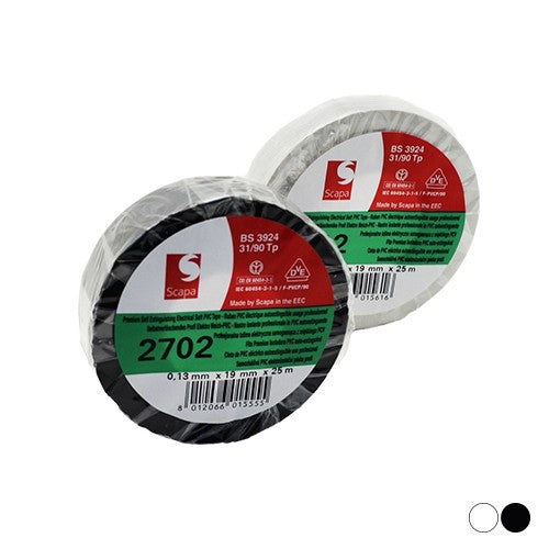 NASTRO ISOLANTE CM 1.9 X 25 MT Misura: Nero