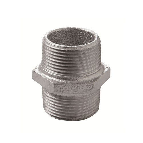 NIPPLE CON FILETTATURA DX & SX ZINCATO Misura: 1"