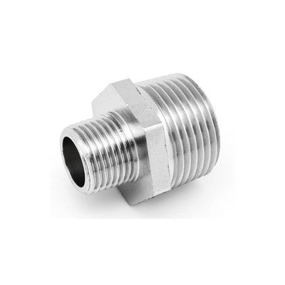 NIPPLE RIDOTTO MM IN OTTONE CROMO IBP Misura: 1/2" x 3/8" -CONF
