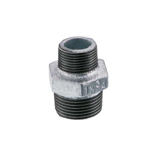 NIPPLE RIDOTTO ZINCATO MM Misura: 2" x 1"