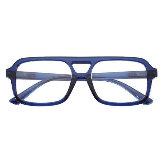 OCCHIALI PER LETTURA 'WISCONSIN BLU' + 3,00