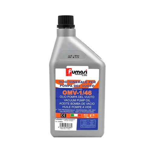 OLIO MINERALE PER POMPE VUOTO Misura: 1 lt