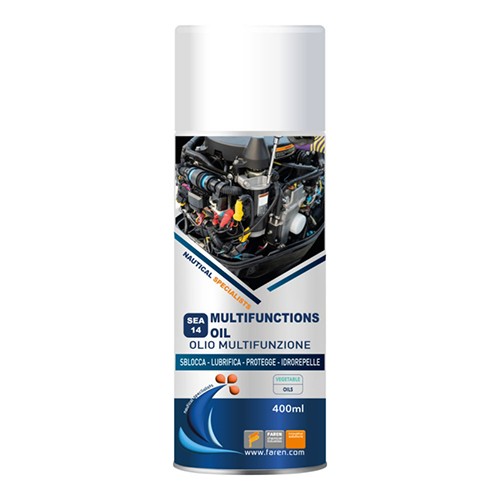 OLIO MULTIFUNZIONE SBLOCCA PROTEGGE LINEA NAUTICA Misura: 400 ml