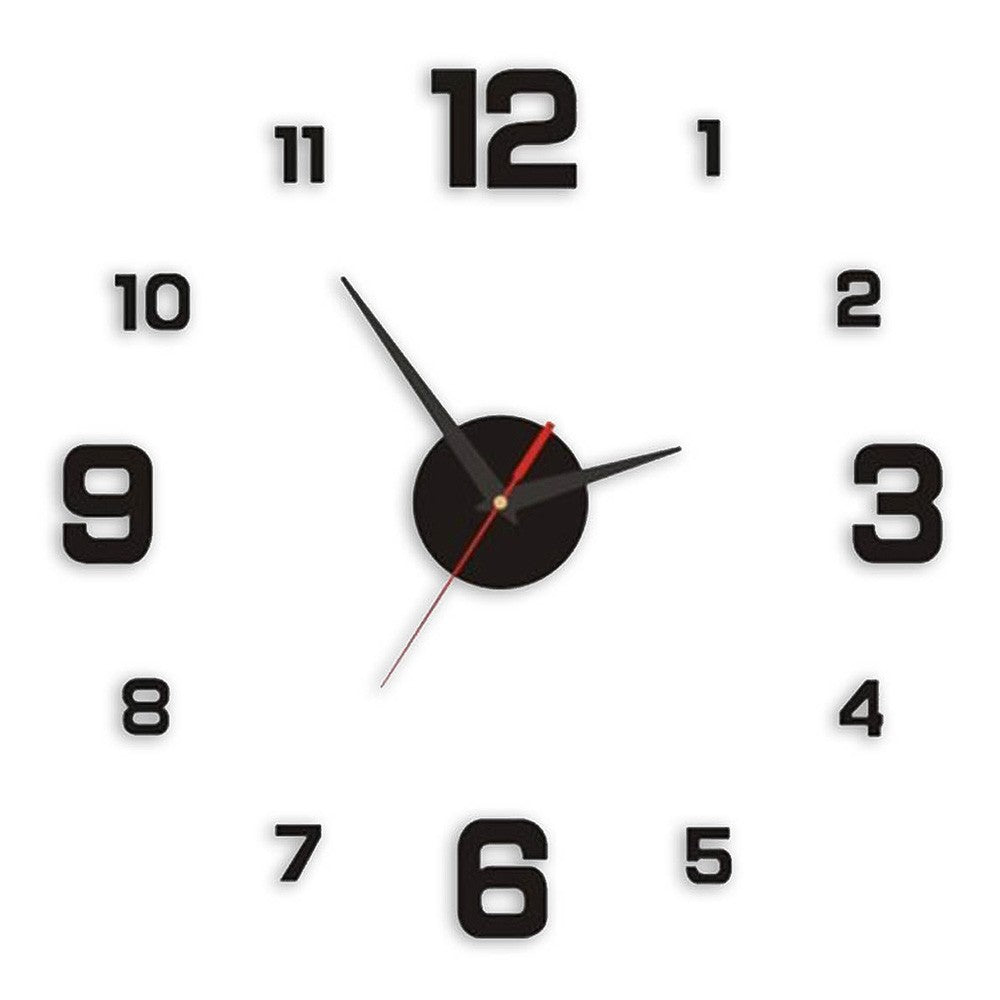 OROLOGIO ADESIVO DA PARETE Ø 50 cm