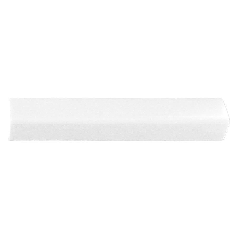 PARASPIGOLO ORNAMENTALE LISCIO 2 x 2 x 290 cm - bianco