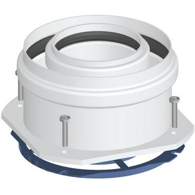 PARTENZA VERTICALE COASSIALE M/F DN 60/100 PV4 Misura: Diam. 60/100