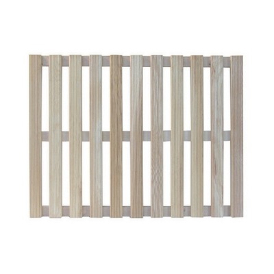 PEDANA DOCCIA IN LEGNO RETTANGOLARE Misura: cm 55 x 68