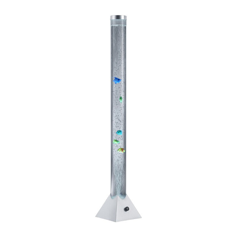 PIANTANA LED MOTION PESCI COLORATI RGB 1W H 130 CM