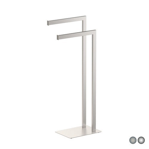 PIANTANA PORTA ASCIUGAMANI ZEUS Misura: Spazzolato cm 18 x h. 77x33,5