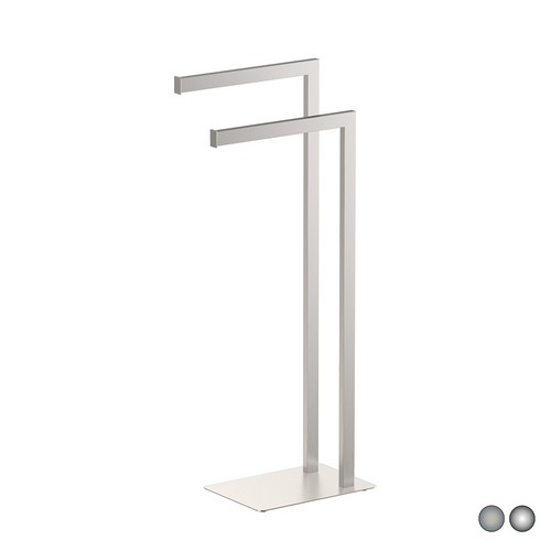 PIANTANA PORTA ASCIUGAMANI ZEUS Misura: Spazzolato cm 18 x h. 77x33,5