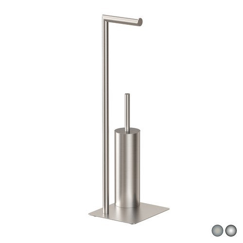 PIANTANA PORTA SCOPINO POSEIDON Misura: Spazzolato cm 20 x h.64,2x18