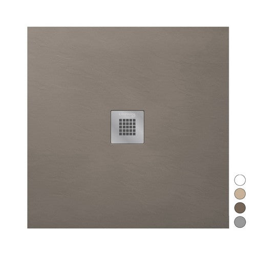 PIATTO DOCCIA MOD. ESTASI QUADRATO Misura: Bianco - cm 80 x 80