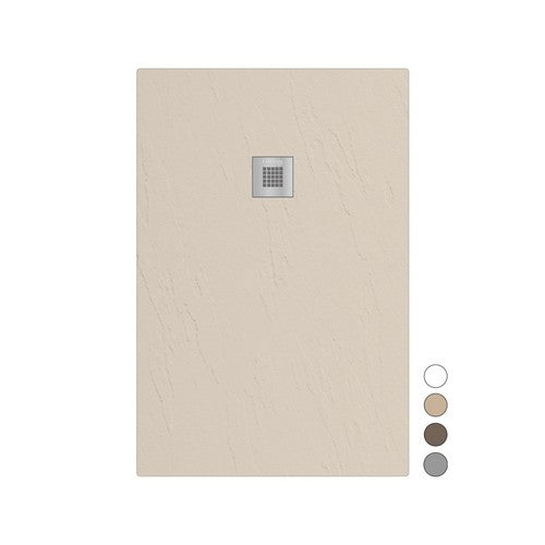 PIATTO DOCCIA MOD. ESTASI RETTANGOLARE Misura: Sabbia - cm 90 x 140