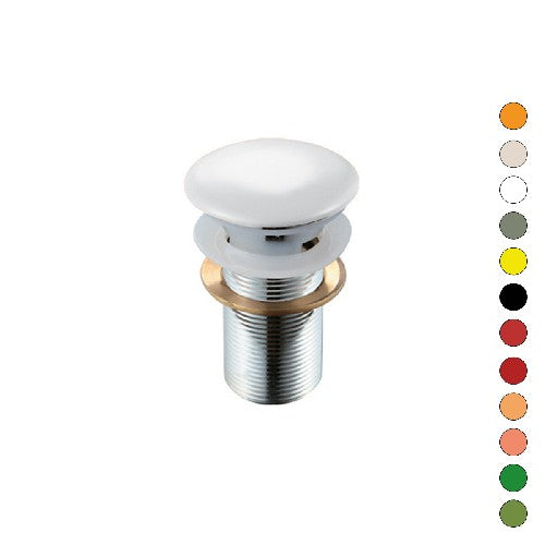 PILETTA CLICK-CLACK LAVABO "FANCY" SENZA TROPPO PIENO Misura: Rosso Corallo