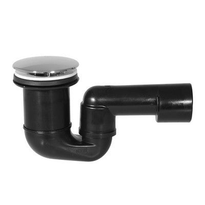 PILETTA DOCCIA CON SIFONE SNODATO PEHD E COPERCHIO ABS Misura: Coperchio ABS D. 80
