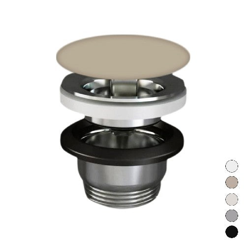PILETTA LAVABO FEELING SENZA TROPPO PIENO Misura: Tappo Beige Opaco