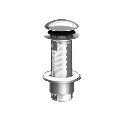PILETTA PER SIFONI ABS CON TAPPO CLICK-CLACK IN INOX