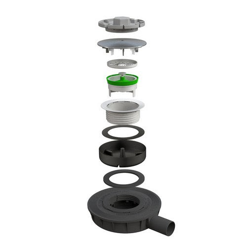PILETTA SAVOISIENNE IN ABS COPERCHIO INOX Misura: Diam. 50