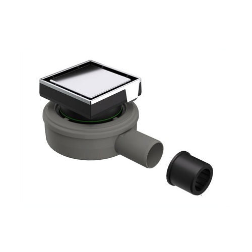 PILETTA SIFONATA MICRODRAIN PER SCARICO PAVIMENTO D. 40/50 MX10X10 Misura: Scarico diam. 40/50 mm