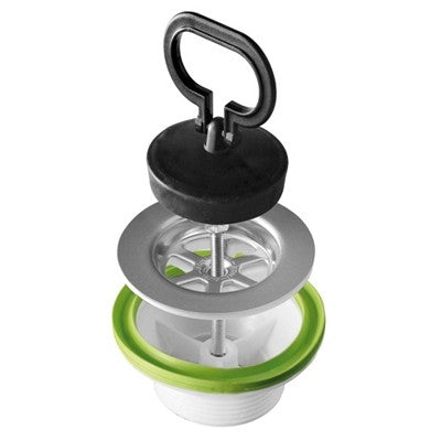PILETTA SIMPLEX CON TAPPO MANIGLIA BONOMINI Misura: 1"1/4 - Diam. totale 66 mm