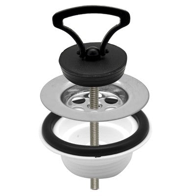 PILETTA SIMPLEX CON TAPPO MANIGLIA Misura: 1" 1/4 x Diam. 65
