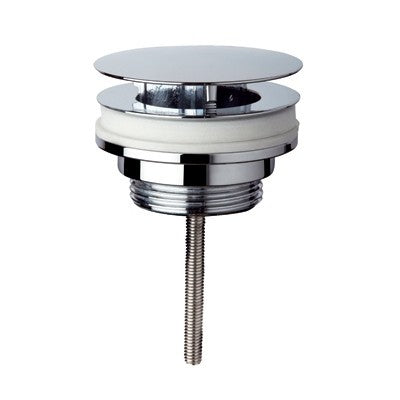 PILETTA UNIVERSALE A SCARICO LIBERO CON VITE CENTRALE Misura: Diam. 63 x 1"1/4