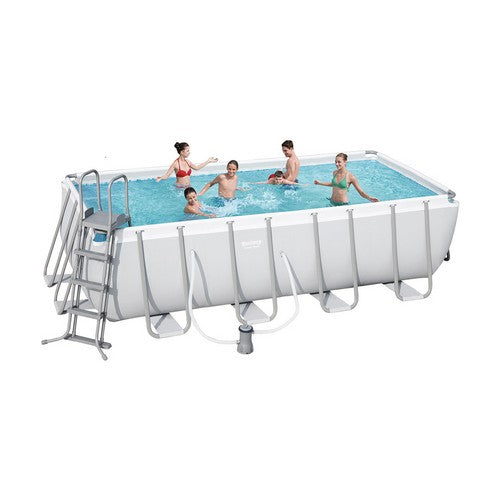 PISCINA FUORI TERRA RETTANGOLARE Misura: cm 488 x 244 x 122