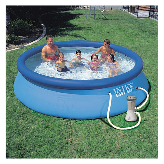 PISCINA GONFIABILE 'EASY SET' cm 305 x 76 lt 3853-pompa 1250 lt/h