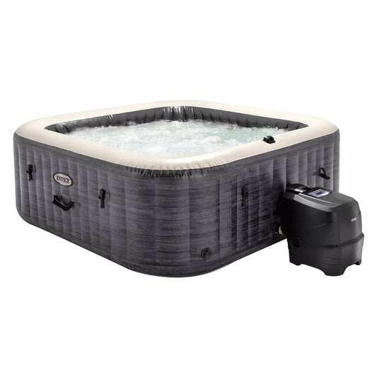 PISCINA IDROMASSAGGIO 'PURESPA GREYWOOD DELUXE' cm 196 x 196 x 71