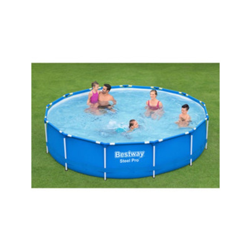 PISCINA STEEL PRO C/POMPA D 396X84 5612E