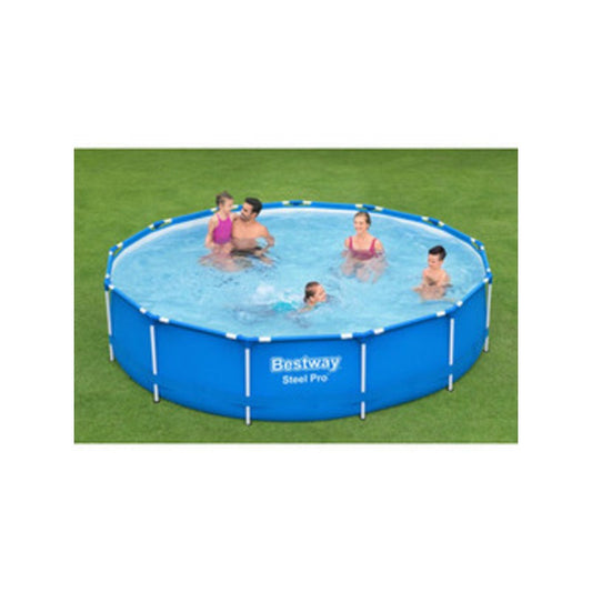 PISCINA STEEL PRO C/POMPA D 396X84 5612E