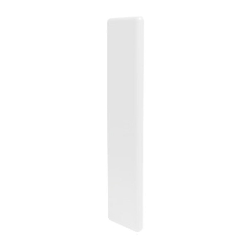PLACCA CIECA P/AVVOLGITORI UNIV. IN ABS BIANCO