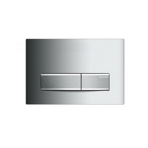 PLACCA DI COMANDO 2 TASTI "SIGMA 50" GEBERIT Misura: Lega metallo personalizzabile
