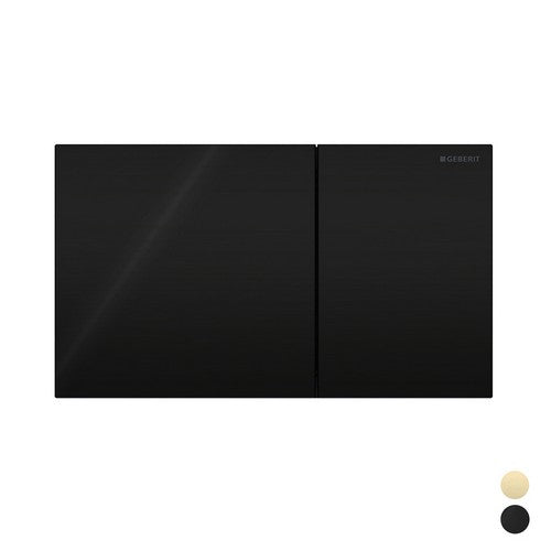 PLACCA DI COMANDO 2 TASTI SIGMA 70 2023 GEBERIT Misura: Ottone Spazzolato