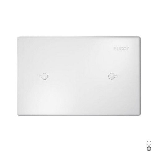 PLACCA DI COPERTURA PER CASSETTA INCASSO PUCCI PNEU MOD.2011 Misura: Acciaio-antivandalo
