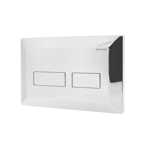 PLACCA DOPPIO SCARICO QUEEN Misura: Cromo
