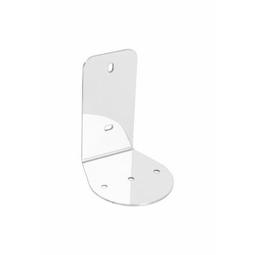 PLACCA FISSAGGIO A MURO PER PORTA SCOPINO Misura: Cromo cm 7,1 x 10 x 8,2