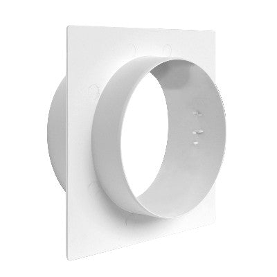 PLACCA PASSAGGIO A MURO PER TUBI TONDI Misura: Diam. 150/150 mm