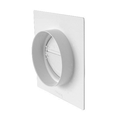 PLACCA PASSAGGIO A MURO TUBO TONDO Misura: Diam. 100 mm