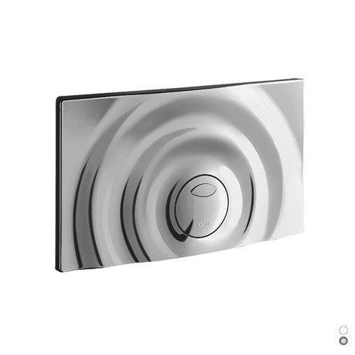 PLACCA PER CASSETTA DUAL FLUSH Misura: Cromo
