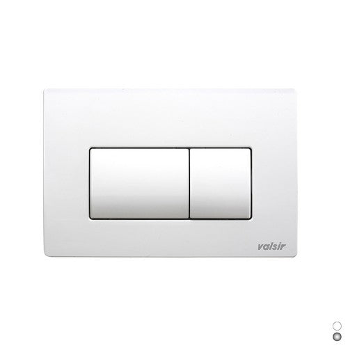 PLACCA PNEU 2 PULSANTI PER TROPEA3 - EVOLUT IN ABS Misura: Cromato Lucido