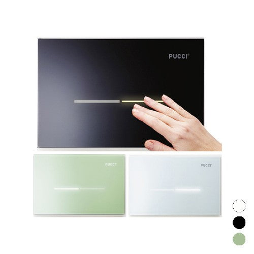 PLACCA PUCCI ECO SFIORO IN VETRO 2015 Misura: Nero