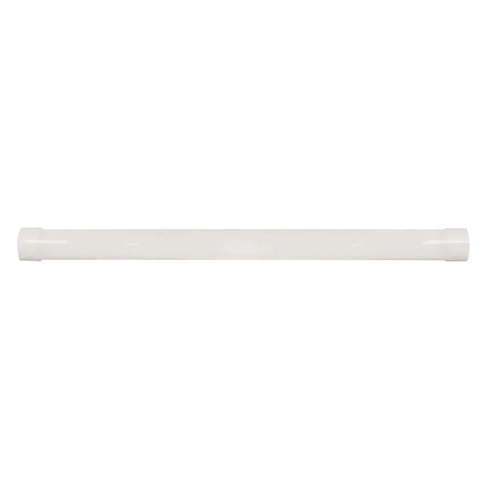 PLAFONIERA TUBO LED PRISMATICA 10W - 4000K mm.300 x 24 x 76 mm