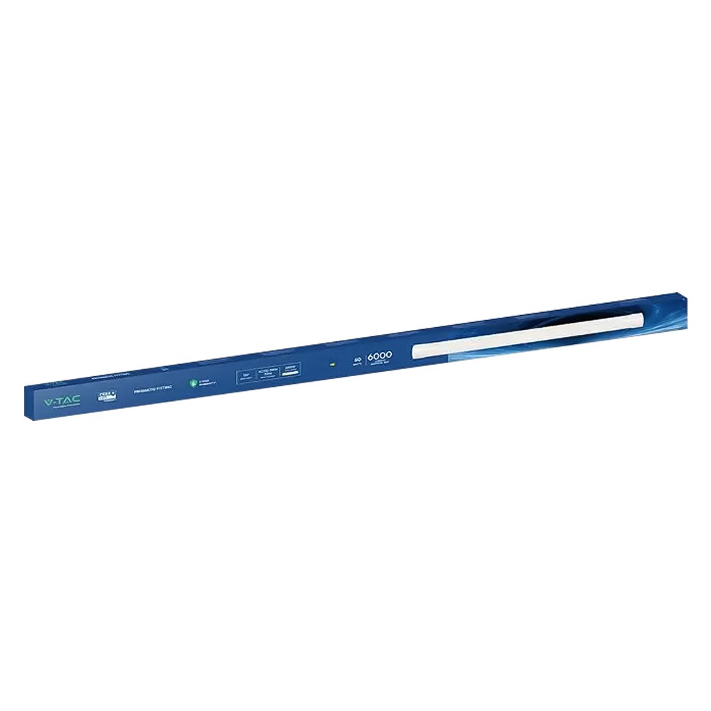 PLAFONIERA TUBO LED PRISMATICA 50W - 6500K mm.1500 mm