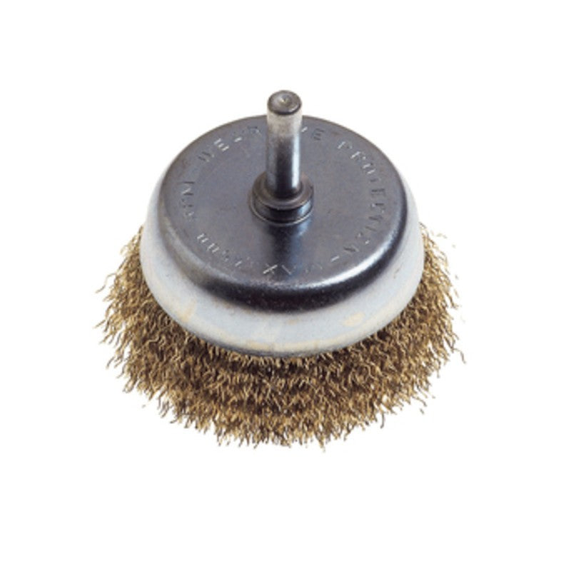 POGGI 485.00 SPAZZOLA A TAZZA ACCIAIO G6 D 70 MM