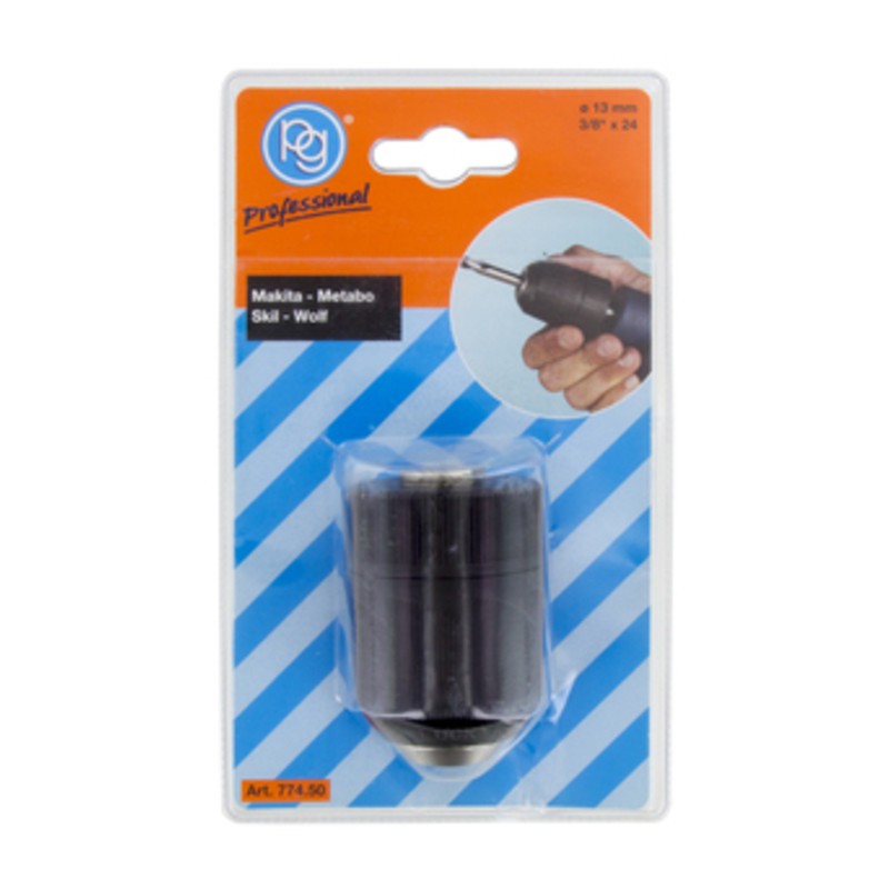 POGGI 774.50 MANDRINO AUTOSERR S/CHIAVE 3/8X13 F